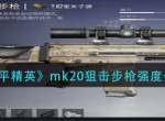 《和平精英》mk20狙击步枪强度分析