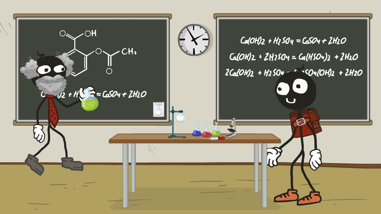 火柴人学校逃生截图