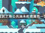 《雪居之地》公共池木疙瘩属性一览  木疙瘩有什么属性？