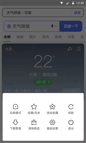 樱花浏览器截图