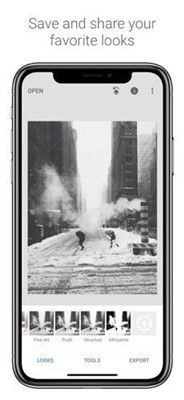 指划修图snapseed截图